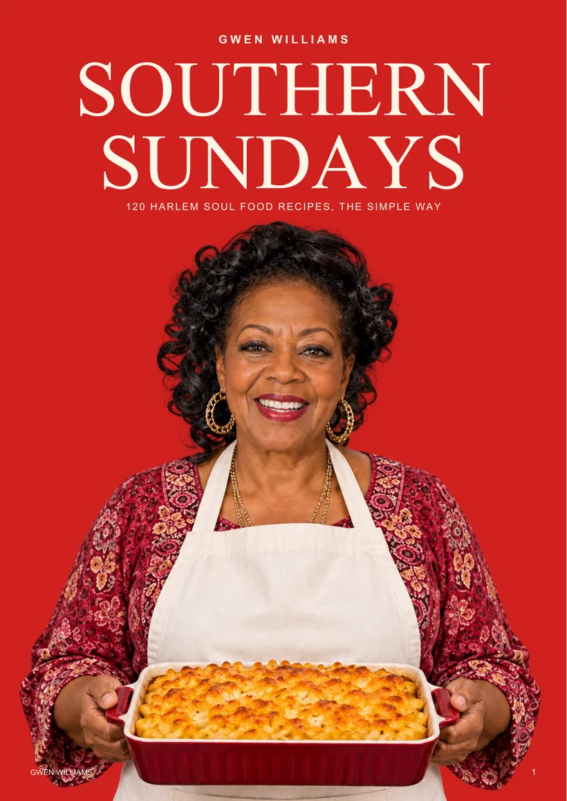 Southern Sundays by Gwen Williams, book cover