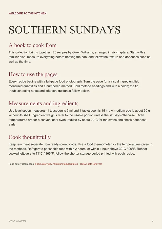 Welcome to the kitchen